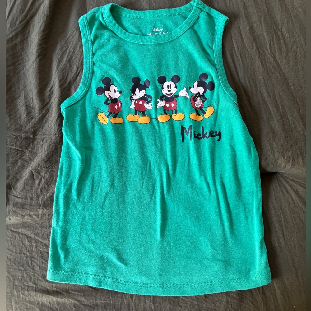 Disney Mickey Mouse Tank Top - Green
